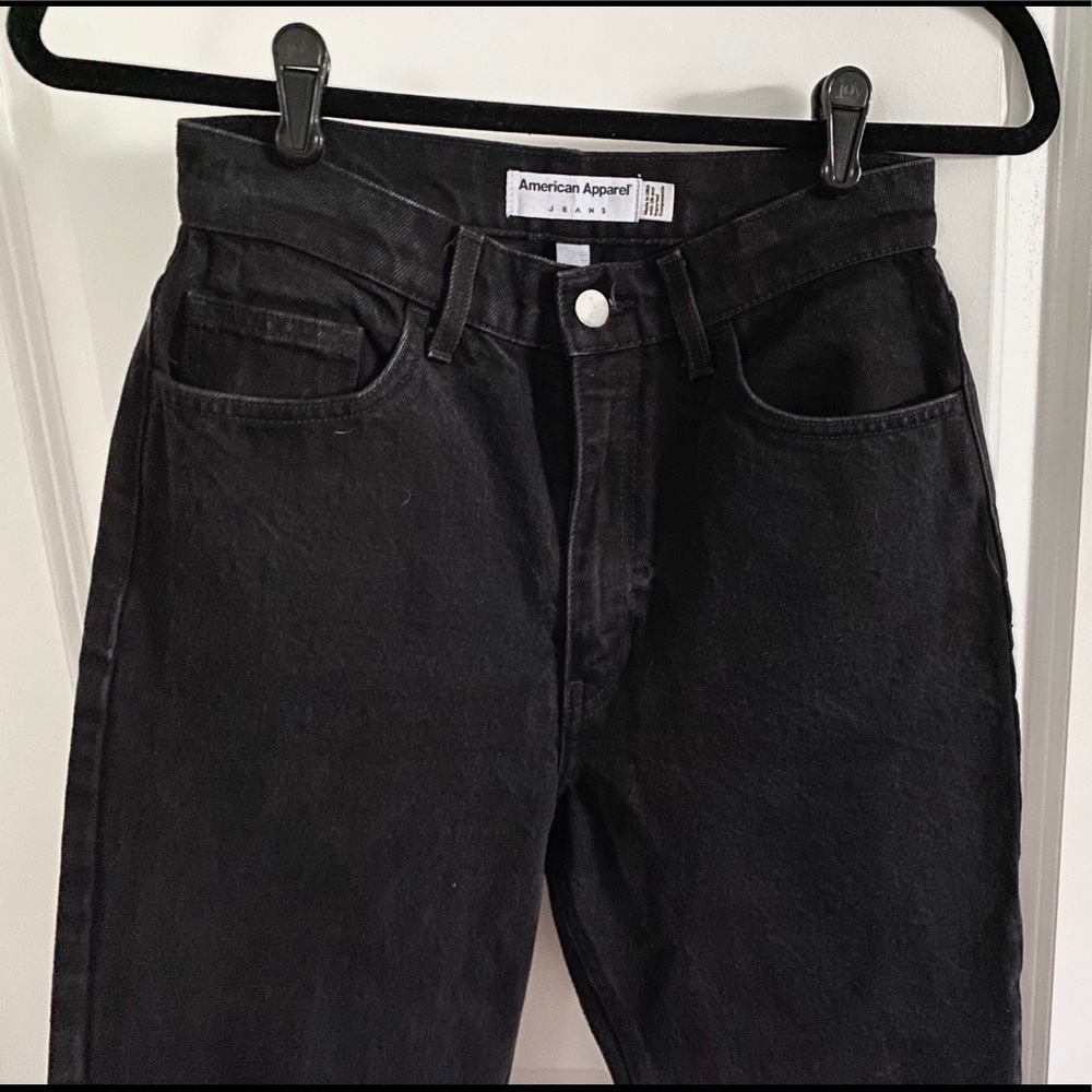 American Apparel High Waist Jeans